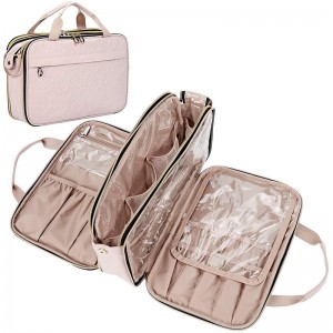 Travel Bags with Hanging Hook Water-resistant Travel Organizer Makeup Bag Cosmetic