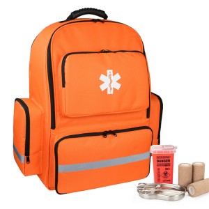 Trauma Backpack Tactical First Aid Kit Άδεια τσάντα για υπαίθρια πεζοπορία ταξιδιωτικό κάμπινγκ